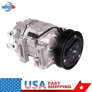 A/C Compressor w/ Clutch For 2007-2012 Nissan Altima Sentra 2.5L 92600JA00A New - Foto 1 di 13