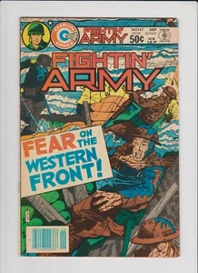 FIGHTIN' ARMY #147 CHARLTON 1980 VG/FN COMBINE SHIP - Picture 1 of 2