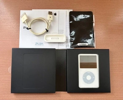 Apple iPod Classic 5.Generation 5.5 80GB MA448LL/A Wolfson DAC New Battery RARE - Bild 1 von 4