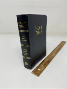 Holy Bible, King James Version, Large Print Compact Bible, 2013 FREE SHIPPING! - Bild 1 von 17