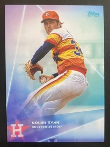 Nolan Ryan 2020 Topps x Steve Aoki Baseball Card Houston Astros #12 - Picture 1 of 2