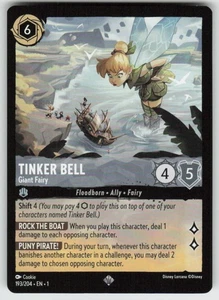 Tinker Bell - Giant Fairy Super Rare The First Chapter 193/204 NM - Picture 1 of 2