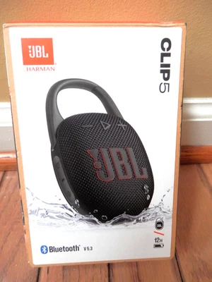 NEW JBL HARMAN CLIP5 WIRELESS SPEAKER - Image 1 of 3