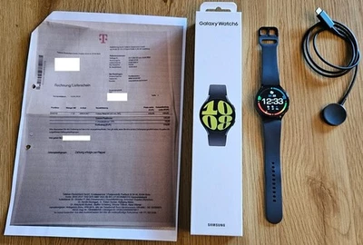 +++ Samsung Galaxy Watch 6 (SM-R940)  ###  Graphite & 44mm  ###  TOP & OVP +++ - Bild 1 von 4
