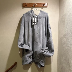 6xL Heavyweight Pullover Hoodie Gray, Best Quality And Price - Picture 1 of 5