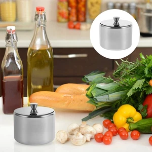 Zuckerdose Set Salzbehälter Edelstahl Gewürzbehälter - Bild 1 von 12