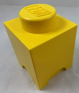 LEGO Aufbewahrungsstein 1x1 Gelb Box Aufbewahrungsbox 4001 2012 18x12,5x12,5cm - Bild 1 von 7