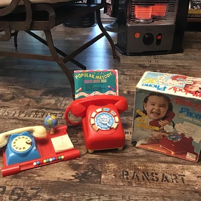 Jouet Ancien Vintage Téléphone Boulier Mélody Phone - Photo 1/4