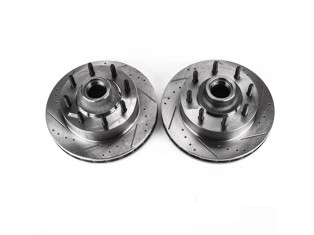 Front Brake Rotor Set For 99-01 Ford F250 Super Duty F350 RWD PM24B6 - Изображение 1 из 1