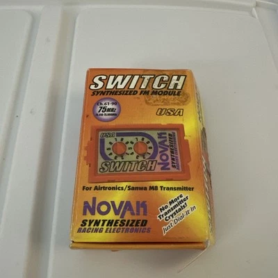 Novak Switch Synthesized FM Transmitter Module for Airtronics M8 # 2680  - Image 1 of 4