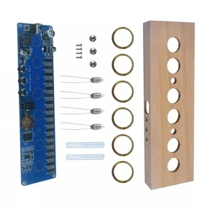 Assemble Your Own IN14 Retro Nixie Tube LED Clock with Custom Features - Afbeelding 1 van 10
