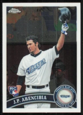 2011 Topps Chrome #182 J.P. Arencibia (RC) - Image 1 of 2