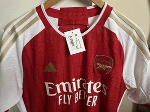 RARE NEW ADIDAS FOOTBALL SHIRT ARSENAL 23/24 AUTHENTIC RECALLED 32 L HR6931 - Picture 1 of 10