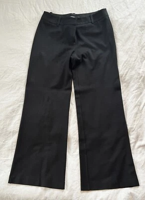 authentic women's Trina Turk black wool dress pants, size 32x33 - Image 1 of 3