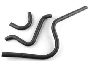 Manguera de radiador de silicona negra para Kawasaki Brute Force 750 KVF750 4X4 05-07 ATV - Imagen 1 de 3
