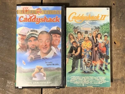 Caddyshack VHS (Double Feature) - Image 1 of 4