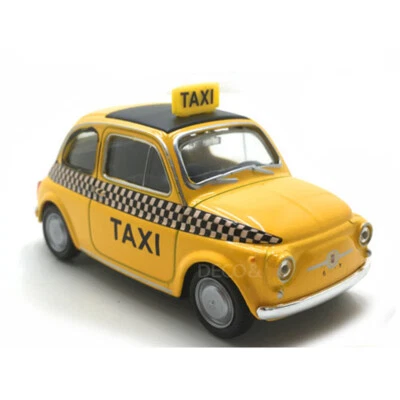 Fiat Nova 500 Taxi / 1:43 Scale Diecast / Mini Car Miniature Toy - Image 1 of 4