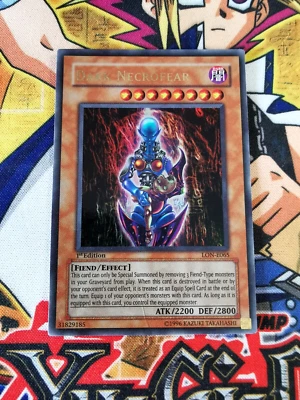 Dark Necrofear lon-e065 1st Edition (MP/HP) Ultra Rare Yu-Gi-Oh! - Image 1 of 4