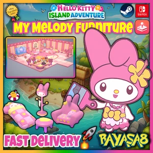 🔥My Melody Furniture Set | Hello Kitty Island Adventure iOS/Steam/Switch🔥 - Picture 1 of 4