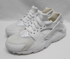 Nike Huarache Run Low White Pure Platinum US Sizy 6Y Style 654275-110 Used