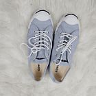 Converse Jack Purcell Blue Canvas Low Top Sneakers  Womens 8.5