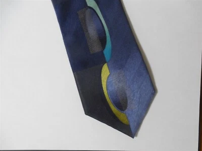 Corbata Giorgio Brutini 100% Seda Azul Marino con Acentos 61 1/2" x 3 7/8" Foto 1 de 2