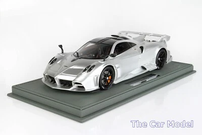 BBR Pagani Imola Plata Mate - Limitado 220 piezas con Vitrina 1/18 - Sin MR Foto 1 de 4