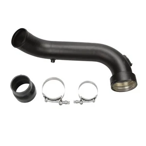 3" Black Aluminum Intake Charge Pipe for BMW N55 135i 335i xDrive 2011-2012 - Bild 1 von 9
