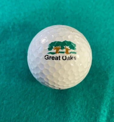 Pelota de golf Great Oaks Country Club Slazenger Logo Rochester Hills, MI Foto 1 de 4