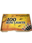 100 Halloween Purple Green Orange Black Mini Lights 2 Way Flashing 26ft  NIB