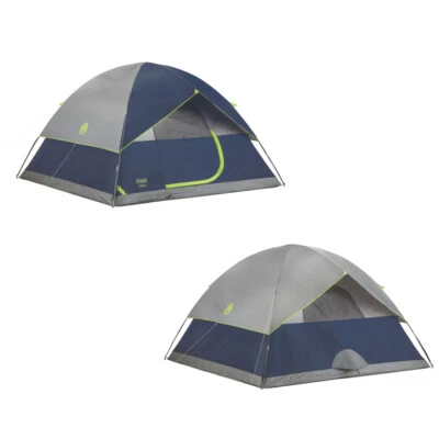 Tienda domo Coleman Sundome para 6 personas Polyguard™ verde con sellador de costura gratis Foto 1 de 2