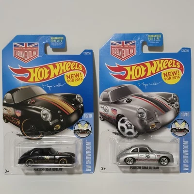 Hot Wheels ~ Sala de exposición HW ~ Porsche 356A Outlaw ~ Magnus Walker 120/250 2016 1:64 Foto 1 de 4