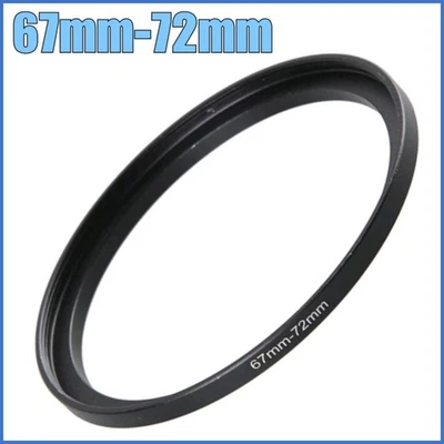 67mm-72mm Metal Step Up Ring Lens Adapter Converter 67-72mm Aluminium Alloy - Image 1 of 3