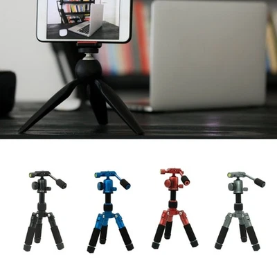 Small Travel Tripod with Adjustable Height for DSLR Cameras and Smartphones - Image 1 of 4