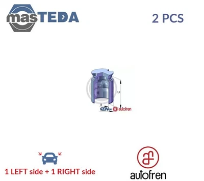 D025363 BRAKE CALIPER PISTON SET PAIR AUTOFREN SEINSA 2PCS FOR TOYOTA AURIS - Image 1 of 4