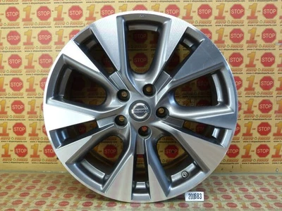 Llanta Nissan Murano 2015 2016 2017 2018 mecanizada con radios en V 18x7,5 18" OEM Foto 1 de 4