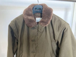 Freewheelers N-1 DARK KHAKI GREEN size 38 #1003 - Picture 1 of 13