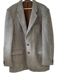 Vintage St Michael Handgewebtes Harris Tweed Sakko - 44 Brustumfang - Bild 1 von 9