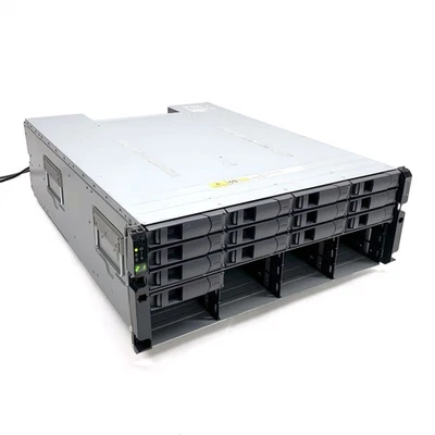 NetApp NAJ-0801 24-Bay Storage Shelf 3.5" HDD Disk Array 2x IOM6 Control 13 Tray - Image 1 of 4
