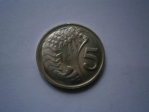 Cayman Islands Crayfish Proof 5 Cents Coin 1979 Queen Elizabeth II - Free Post - Foto 1 di 2
