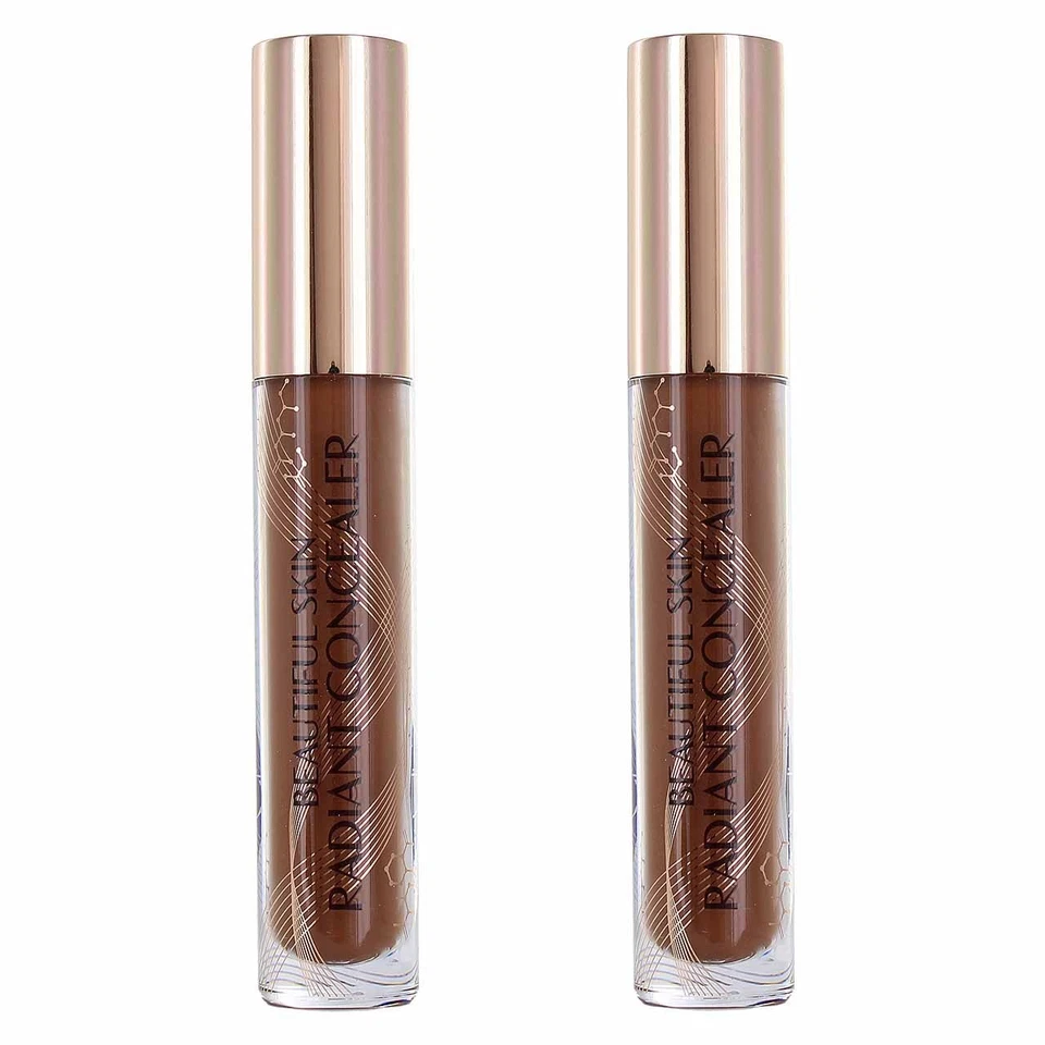 LOT of 2 Charlotte Tilbury Beautiful Skin Radiant Concealer 16.5 Deep - Image 1 of 1