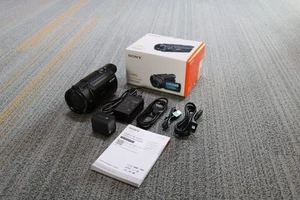 Sony FDR-AX53 4K Ultra HD Handycam Camcorder - Picture 1 of 10