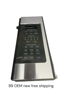 GE OEM WB56X35668/WB27X35685 MICROWAVE STAINLESS CONTROL PANEL NEW OPEN BOX 104C - Picture 1 of 2