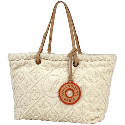 Louis Vuitton Tote LV Vacation Shoulder Bag Tote Bag Cotton M24726 #BS224 - Image 1 of 4