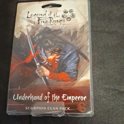 La Leyenda de los Cinco Anillos Underhand of the Emperor Scorpion Clan Pack (Sellado) Foto 1 de 4