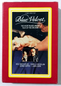 Blue Velvet VHS 1986 Erol's Video Club Rental David Lynch Dennis Hopper Cult - Picture 1 of 14
