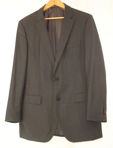 Giacca blazer cappotto sportivo HUGO BOSS lana vergine antracite uomo 44 L - Foto 1 di 7