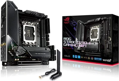 ASUS ROG Strix Z690-I Gaming WiFi LGA 1700 Mini-ITX Intel Placa Base - Imagen 1 de 3