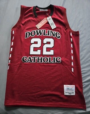 Jersey cosido Caitlin Clark Tocado Dowling Catholic High School para hombre 2XL Foto 1 de 4