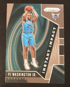 2019-20 Panini Prizm P.J. WASHINGTON JR Instant Impact Rookie HORNETS - Picture 1 of 2
